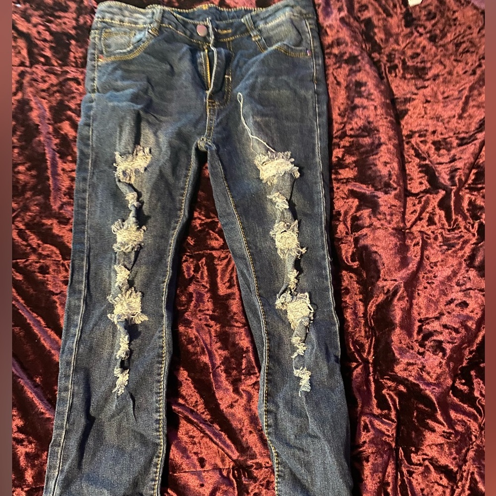 No tag, small skinny jeans